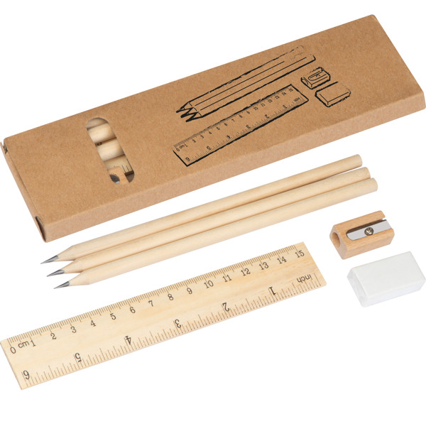 Writing set GUSTAV - Beige