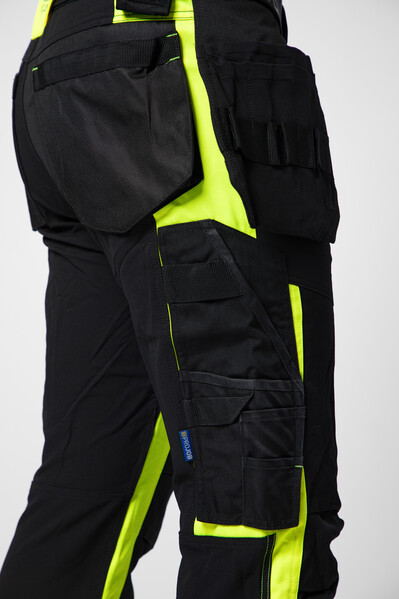 6540 Waistpant Yellow/black C152
