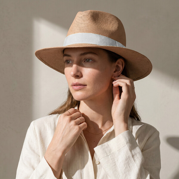 CHAPEAU HABANA - BEIGE T. 59