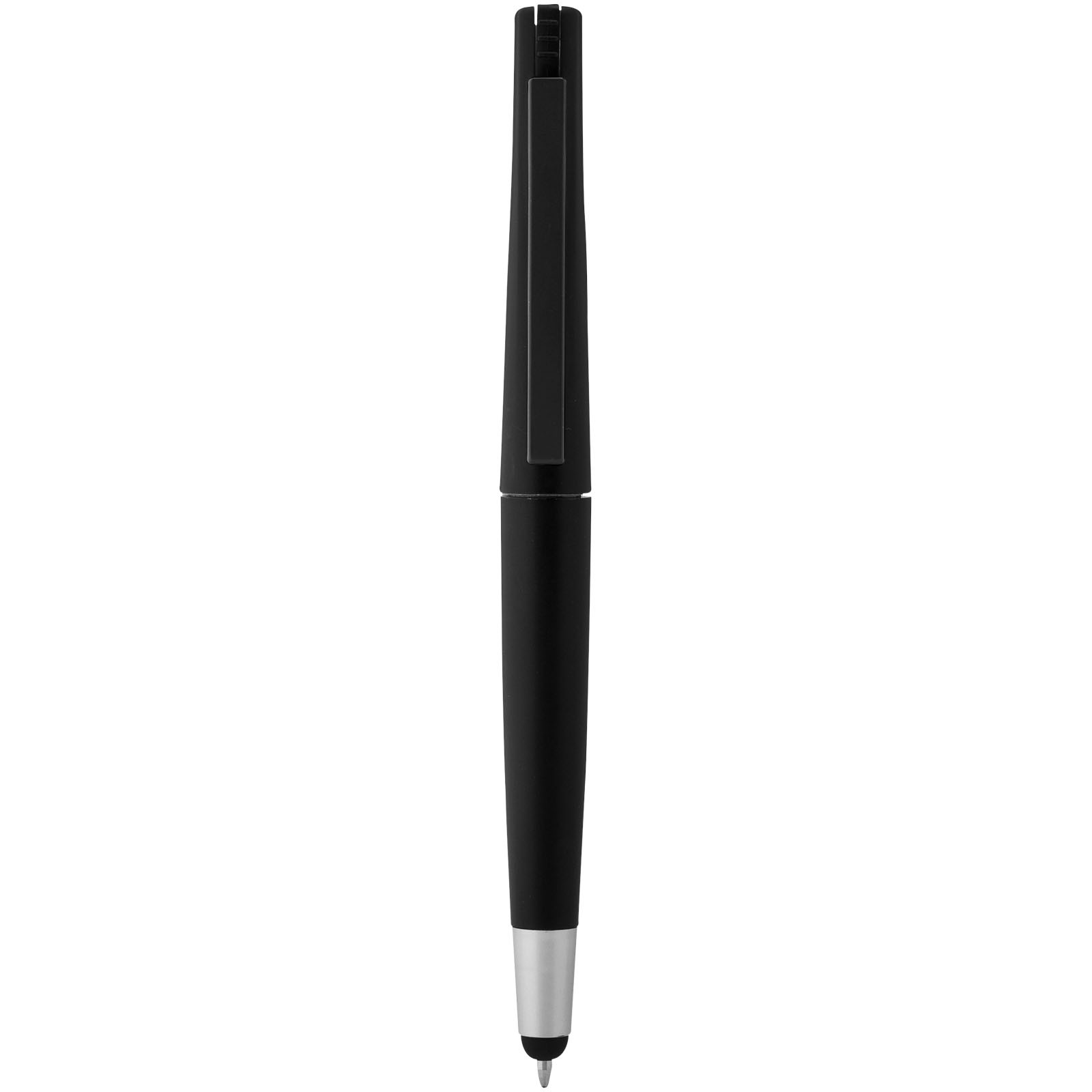 Naju stylus ballpoint pen with 4GB flash drive - Solid Black / 4GB
