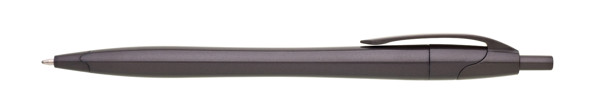 Easo Dark Plastic Ballpoint Pen - Grey