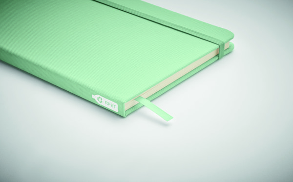 A5 RPET notebook 80 lined Note Rpet - Mint Green