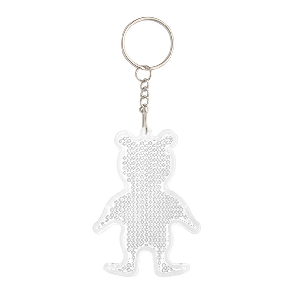 Porte-clés ours Safebear - Blanc