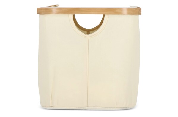 InSideOut folding basket with lid Sogne 38 x 26 x 25cm rPET - Ecru