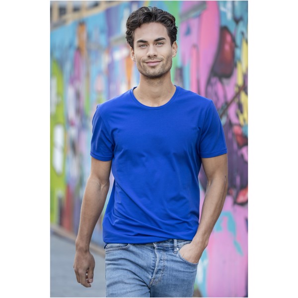 T-shirt bio manches courtes homme Balfour - Bleu / L