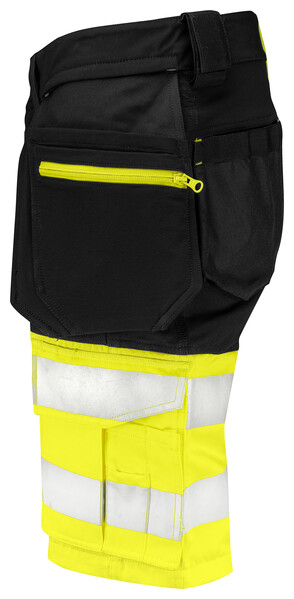 6580 Shorts Stretch YELLOW/BLACK C46