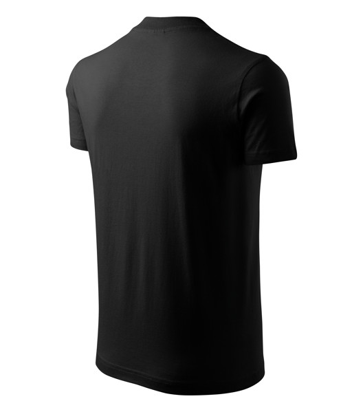 Tričko Unisex Malfini® V-Neck - Čierna / L