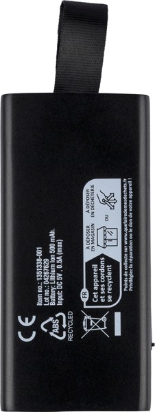 Recycled ABS portable speaker Malina