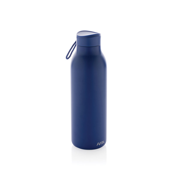 Avira Avior vacuum bottle 500 ml, recycled steel - Royal Blue