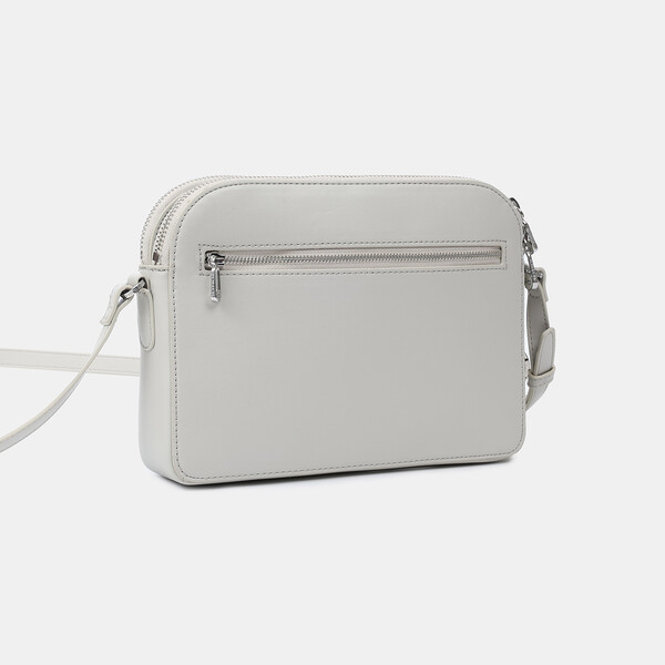 DOPPIO+ | Crossbody dublu + RFID - Hedgren - Vaporous Grey
