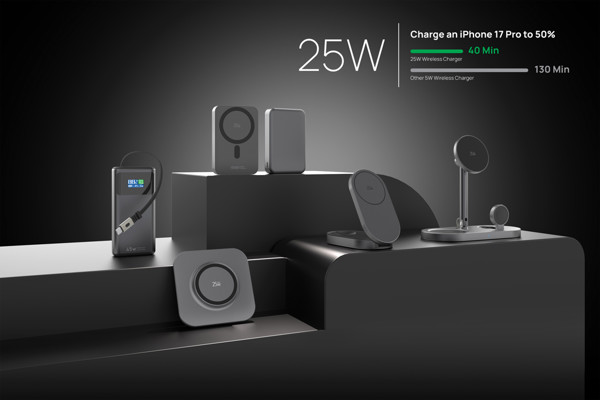 Quantum ultra-fast 25W magnetic wireless charging pad