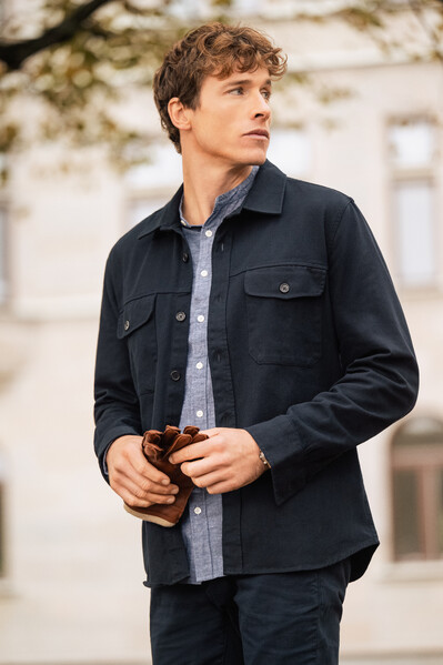 Harvest Highwoods Overshirt Black XXL