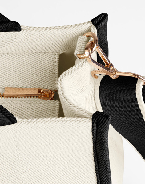 Puerto Medium Tote - Natural / Black / ONE SIZE