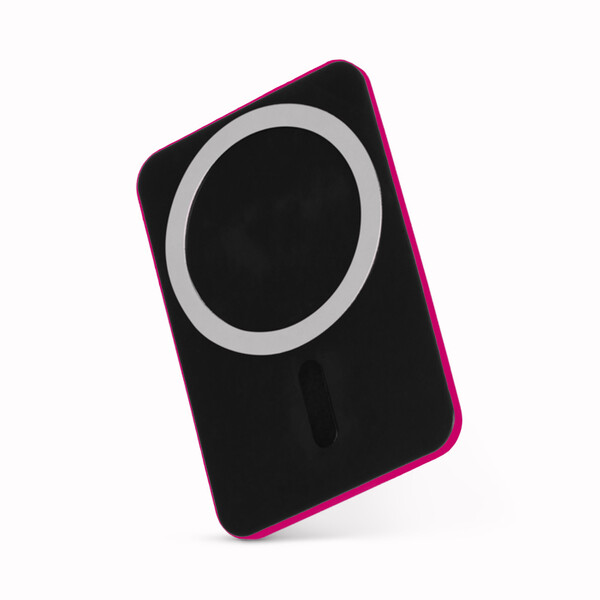 Selfie suction magnetic phone case - Radiant Pink