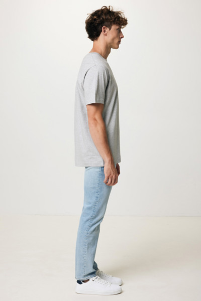 Tričko Iqoniq Kakadu relaxed fit z recykl. bavlny - Heather Grey / XS