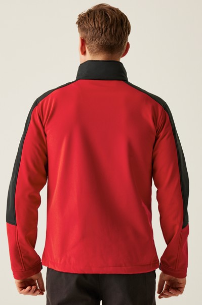 Hydroforce - 3-Layer Membrane Hooded Softshell - Oxford Blue / Black / 2XL