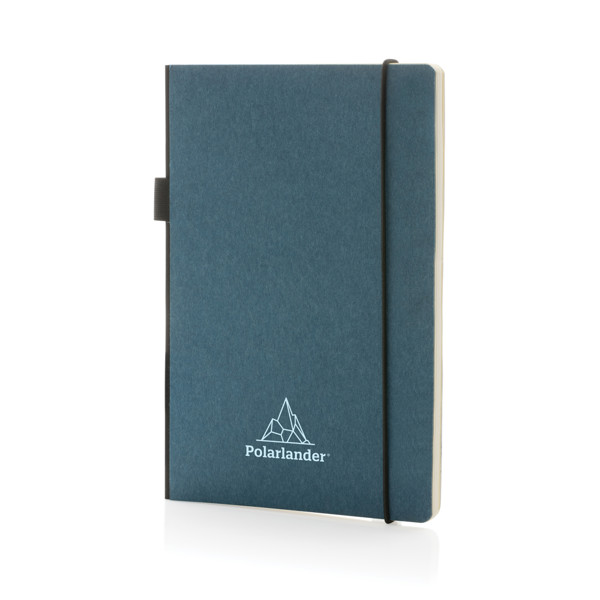 Taccuino A5 deluxe con copertina rigida - Blu