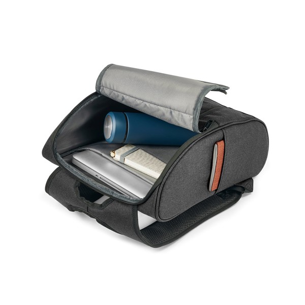 LUNAR. Batoh na notebook 600D 15.6'' - Tmavě Šedá