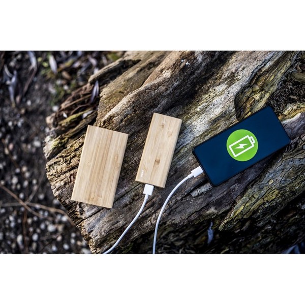 Bamboo power bank 5000 mAh B'RIGHT | Posey