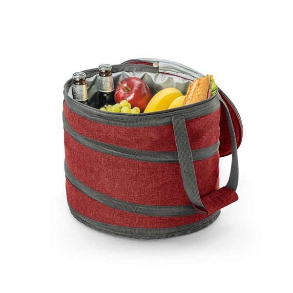 COAST. Foldable cooler bag 15 L - Red