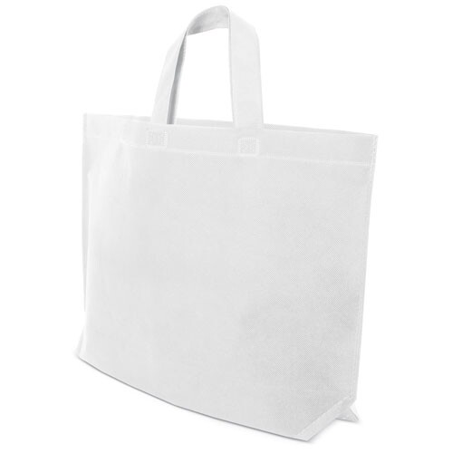 NON WOVEN BAG “DAMASCO” - White