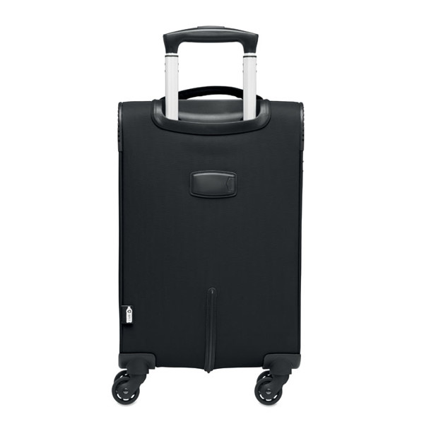 600D RPET Soft trolley Voyage - Black