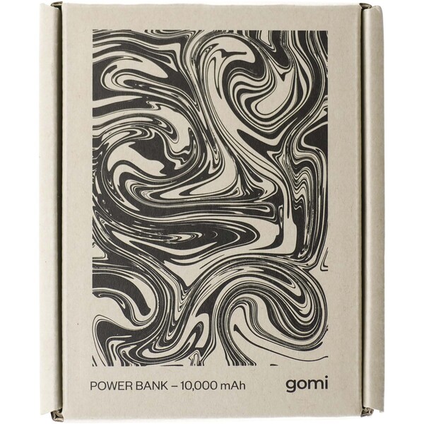 gomi 10.000 mAh recycled plastic power bank