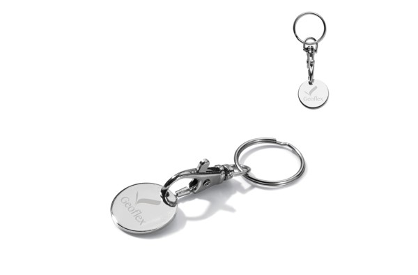 Coin keychain