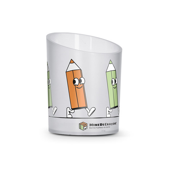 PEN POT - Blanc opaque / 