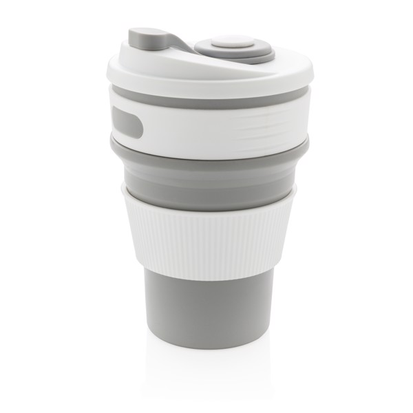 Sklopiva silikonska čaša - Siva