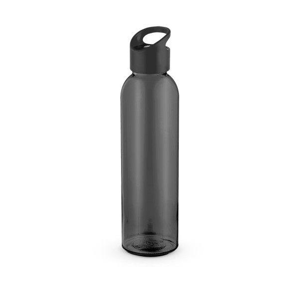 PORTIS GLASS. Glass bottle with PP cap 500 mL - Black