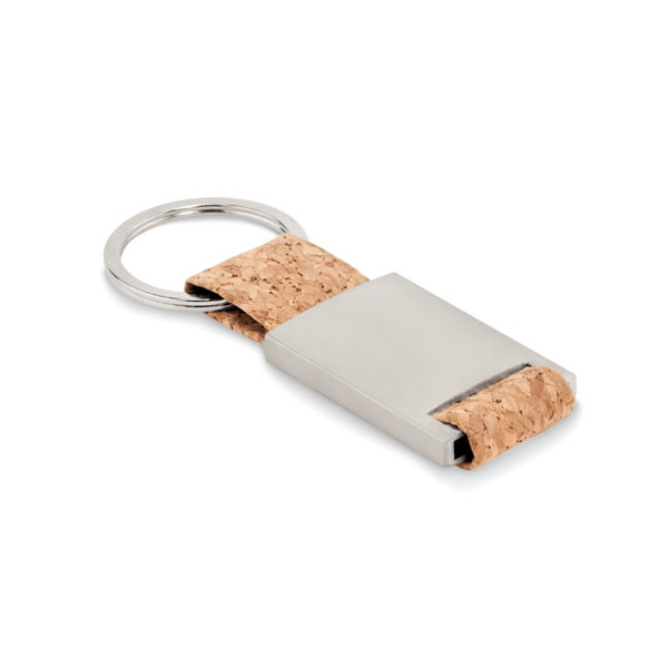 Key ring with cork webbing Tech Cork