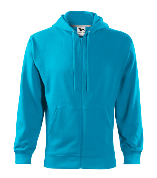 Mikina Pánská Malfini® Trendy Zipper - Tyrkysová / XL