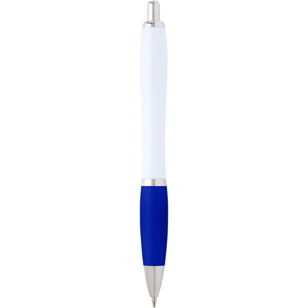 Stylo bille Nash en plastique recyclé (encre bleue) - Bleu royal