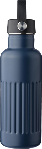 Bouteille à double paroi en acier inoxydable recyclé (500 ml) Lior - bleu