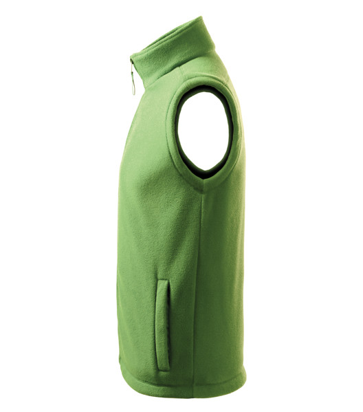 Fleece Vesta Unisex Rimeck® Next - Trávově Zelená / 3XL