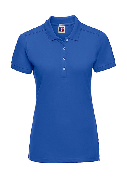 Ladies' Fitted Stretch Polo - White / L