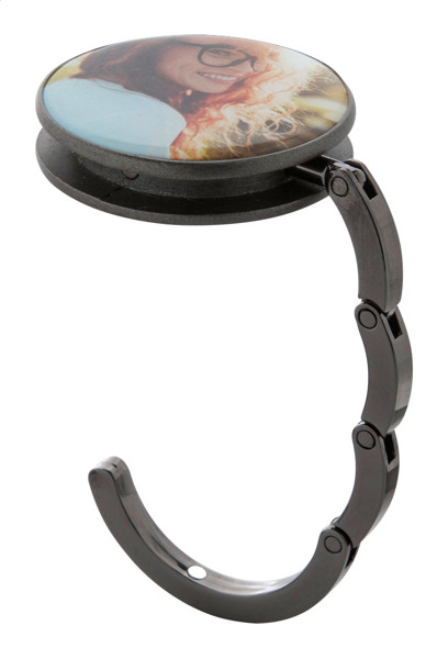 Paris bag hanger, magnetic, 45mm metal