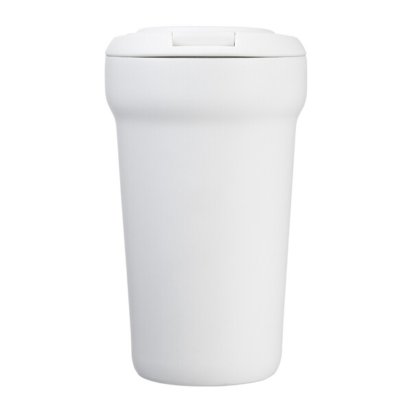 Thermo mug VIVERO STEEL - white