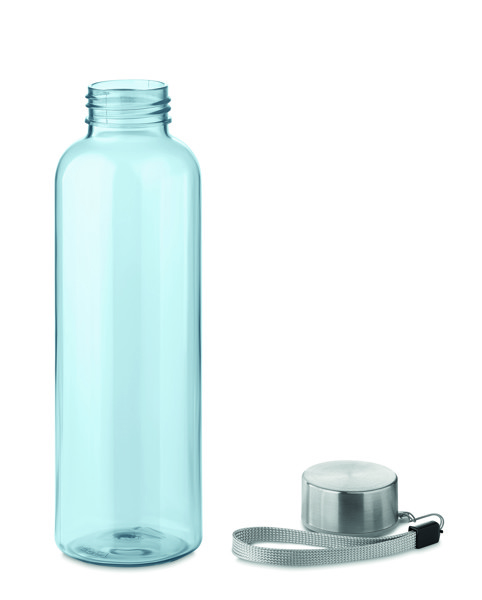 Garrafa de RPET 500ml Utah Rpet - Azul Claro Transparente