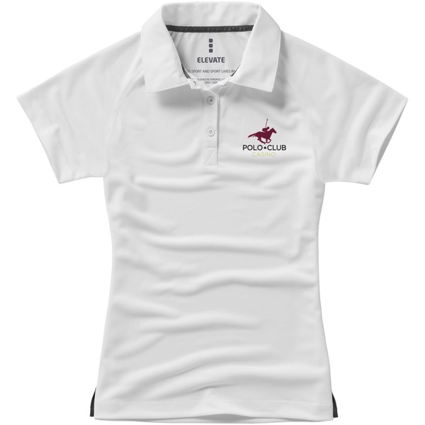 Ottawa short sleeve women's cool fit polo - White / M