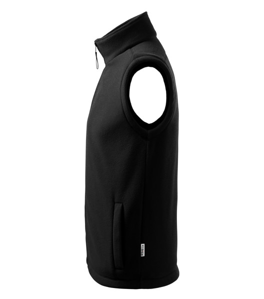 Fleece Vesta Unisex Rimeck® Next - Černá / XL
