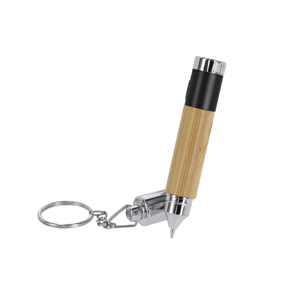 Bolígrafo Linterna Nebula - Negro