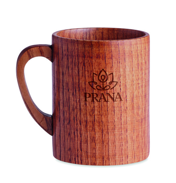 Travis oak mug, 280 ml - Wood