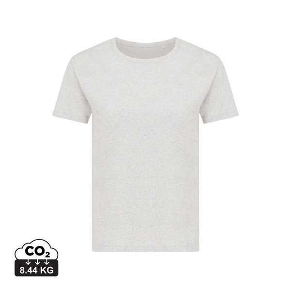 Dámské tričko IQONIQ Yala z recykl. bavlny - Light Heather Grey / M