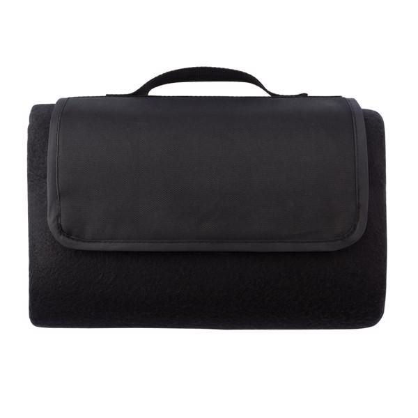Xd Collection picnic blanket 160gsm,130x145cm - Black