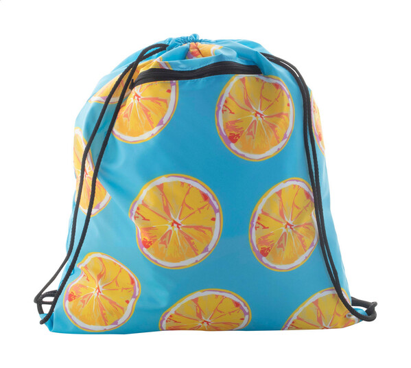 Sac piscine CreaDraw Zip - Noir / Blanc