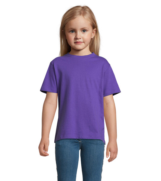 REGENT T-SHIRT CRIANÇA 150g Regent Kids - Roxo EscuroM