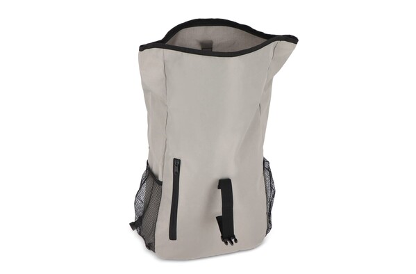 R-PET 600D Rolltop sac à dos vélo 20L - Gris