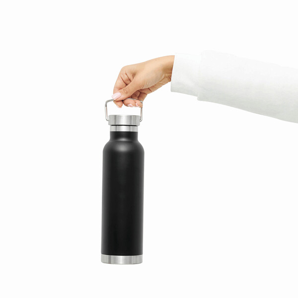 Vacuum Insulated Bottle Military - Black